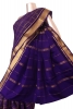 Pure Double Checks Zari Mysore Crepe Silk Saree